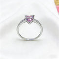 Sweet Zircon Heart Ring For Women