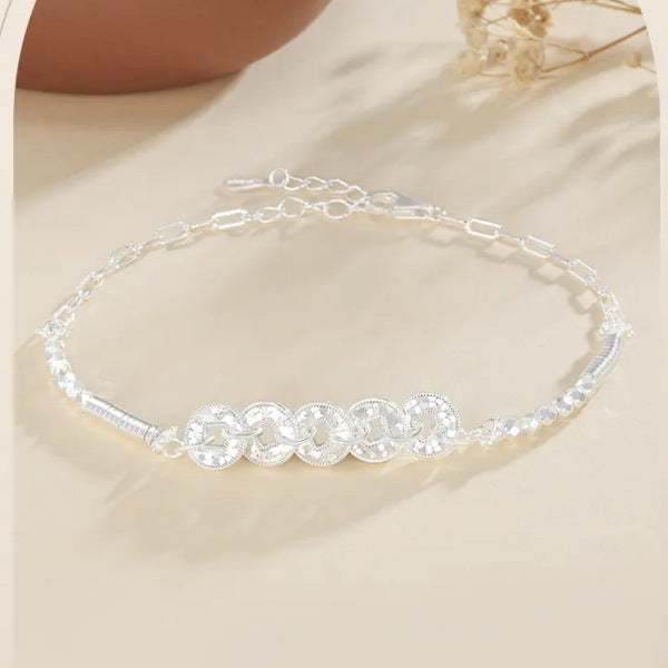 New Chinese Style Light Luxury Explosive Coin Bracelet Chain