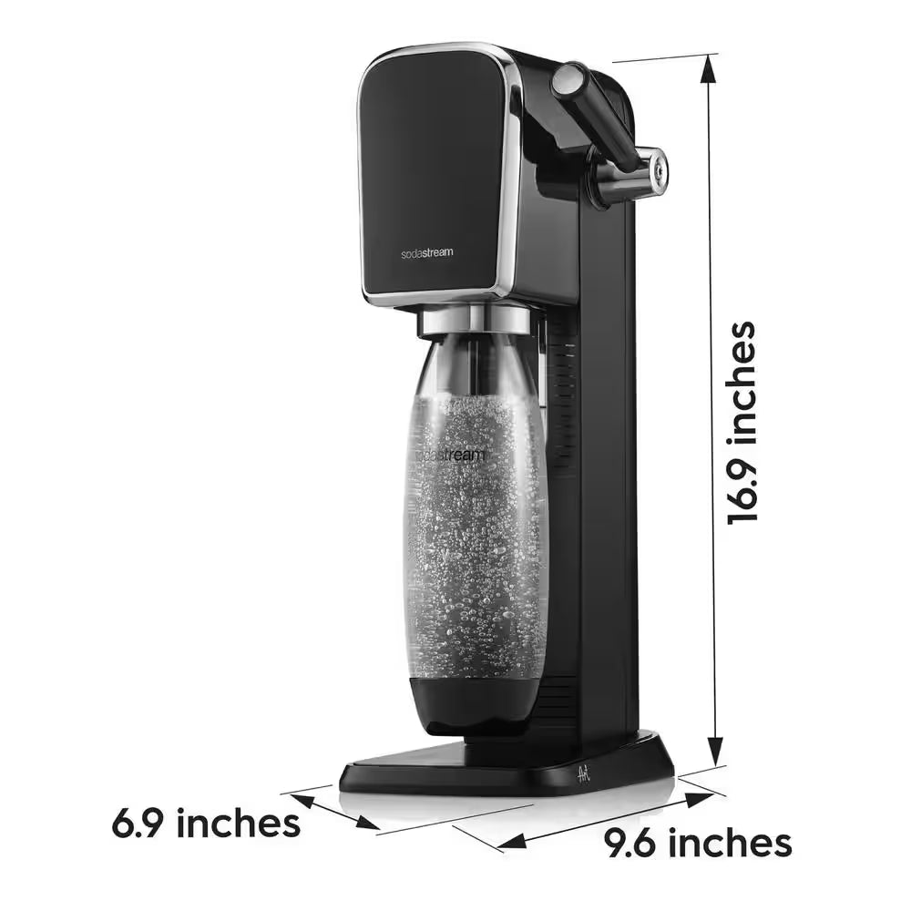 Art Black Sparkling Water Maker