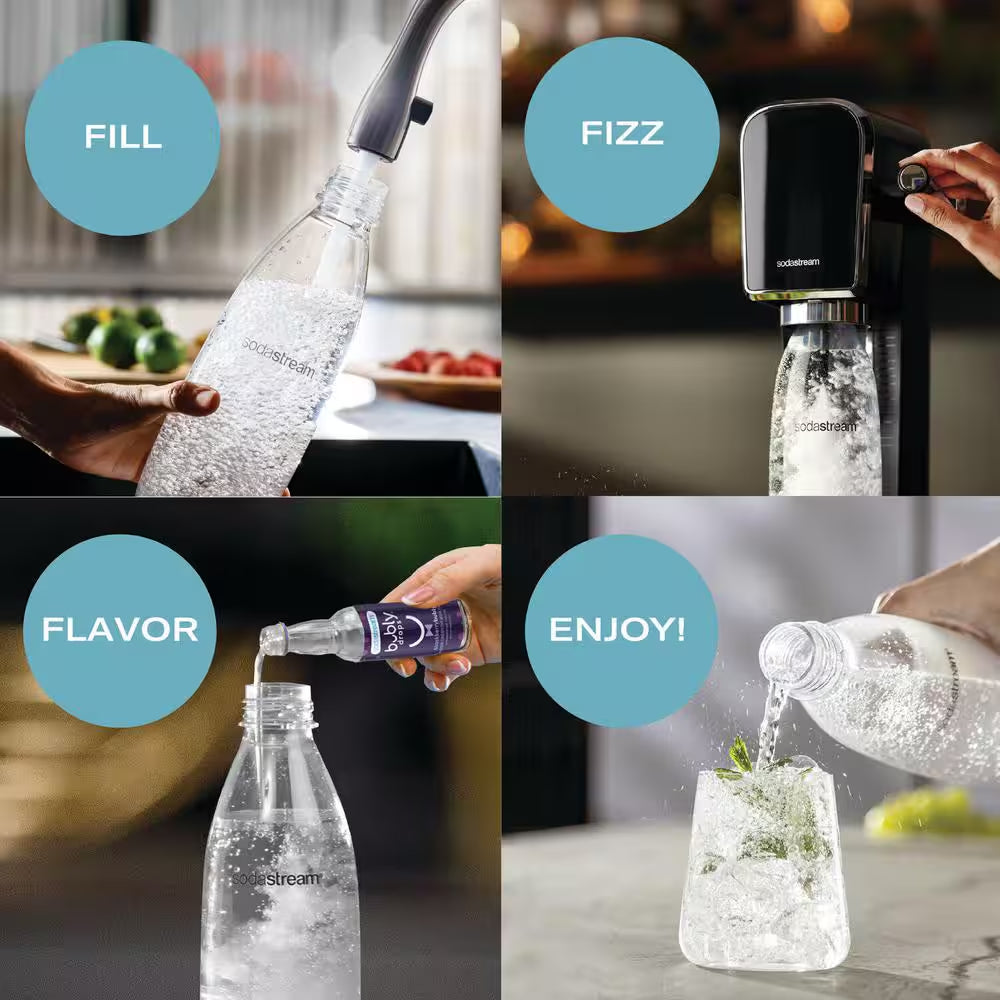 Art Black Sparkling Water Maker
