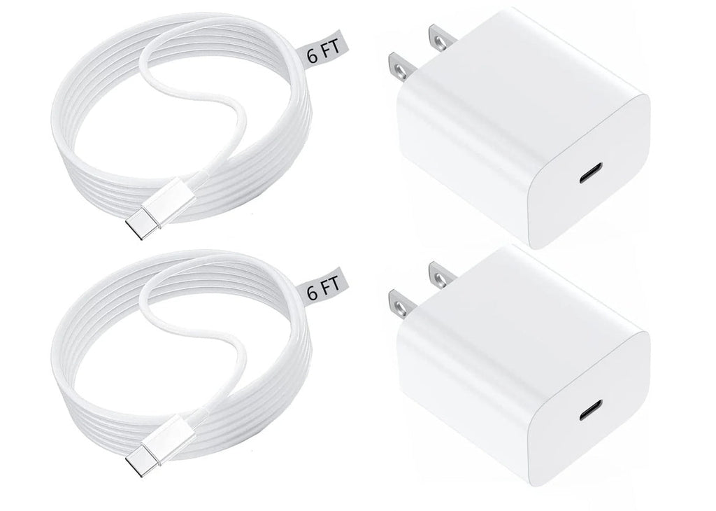Apple Fast Charger 2-Pack with USB-C Cable
